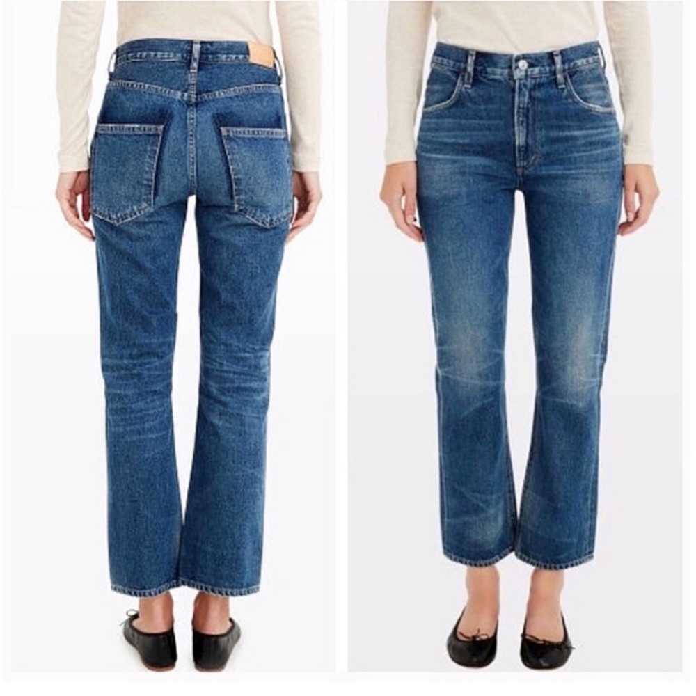 Citizens of Humanity Caroline Vintage High Rise Crop